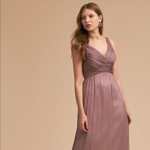 BHLDN Angie Dress in Violet Grey